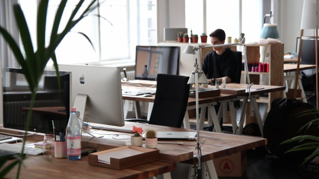 Scène de bureau